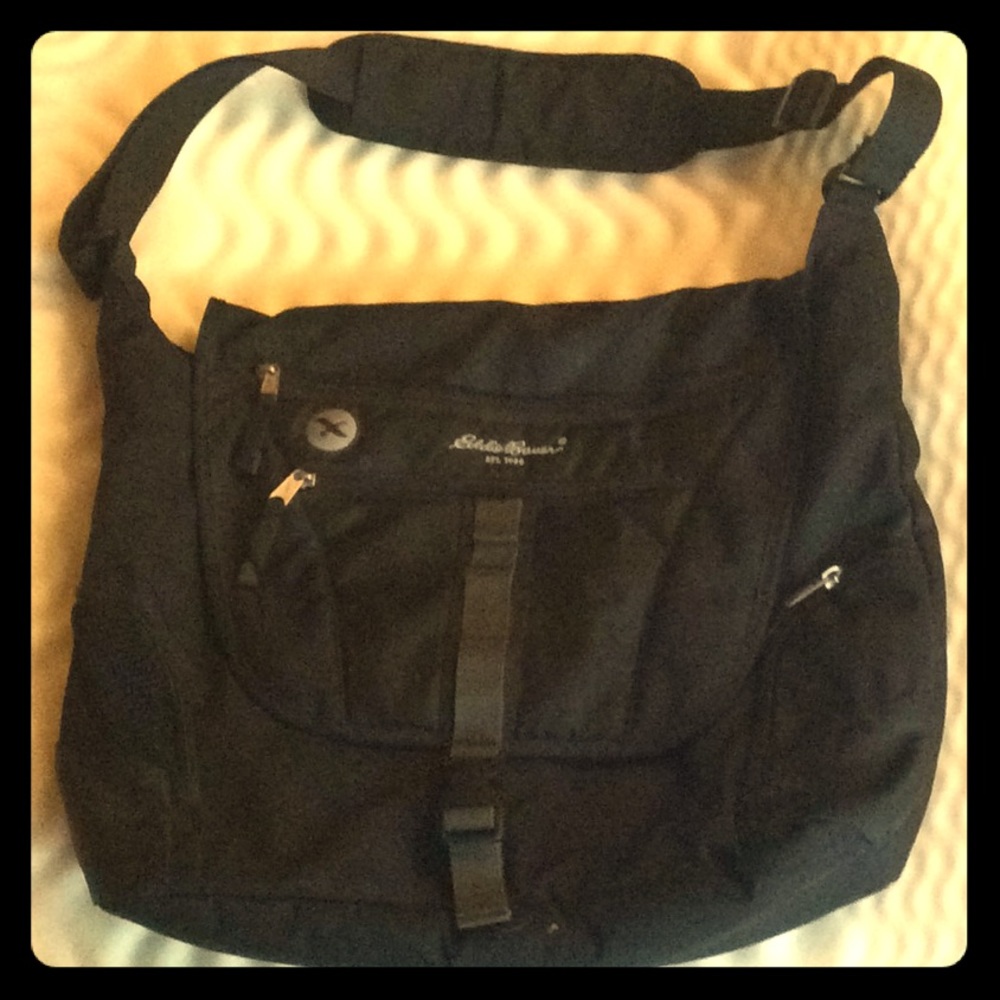 Edie Bauer ballisticnylon messenger bag excellent